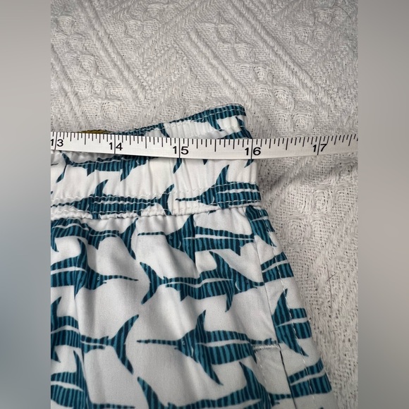 Henri Costa “Marlin Brando” Swim Shorts in White and Blue, Size XL, BNWT - Picture 6 of 7